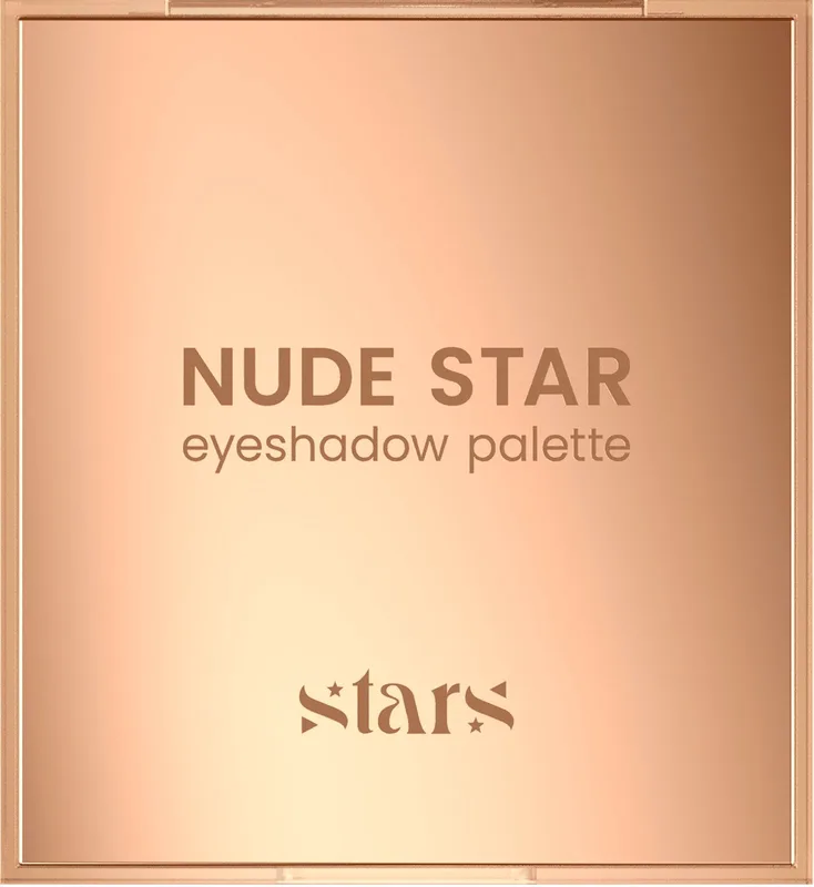 Палітра тіней для повік 9 кольорів Stars from the stars NUDE STAR 8 г