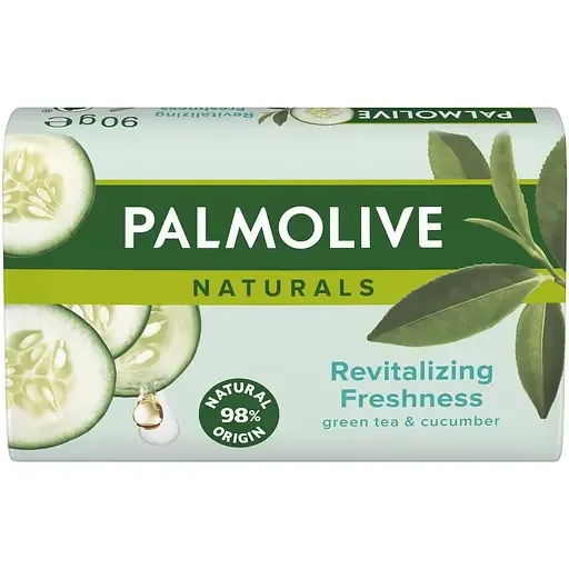 Мило Palmolive Натурель Зелений чай та огірок 90 г (483476)