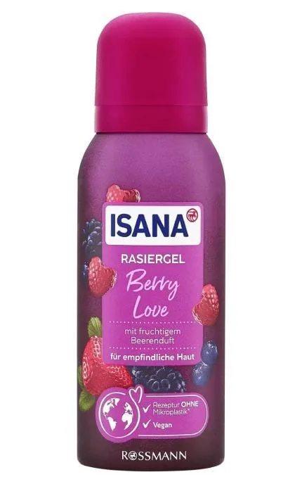 Гель для гоління жіночий Isana Berry Love 75 мл