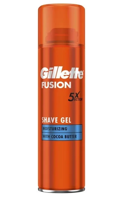 Гель для гоління Gillette Fusion Зволоження 200 мл