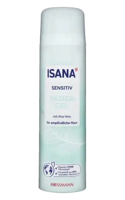Гель для гоління Isana Sensitive 200 мл