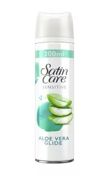 Гель для гоління жіноча Satin Care Sensitive для чутливої шкіри 200 мл
