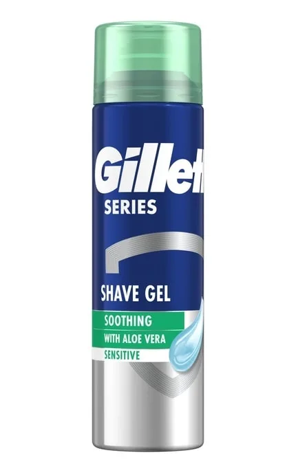 Гель для гоління чоловічий Gillette Series Sensitive Skin 200 мл