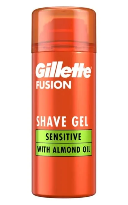 Гель для гоління Gillette Fusion Hydra для чутливої шкіри