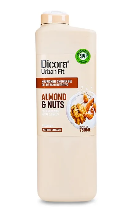 Гель для душу Dicora Urban Fit Almond&Nuts 750 мл