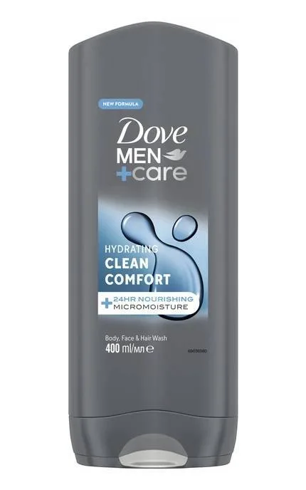 Гель для душу Dove Men+Care Чистота та комфорт