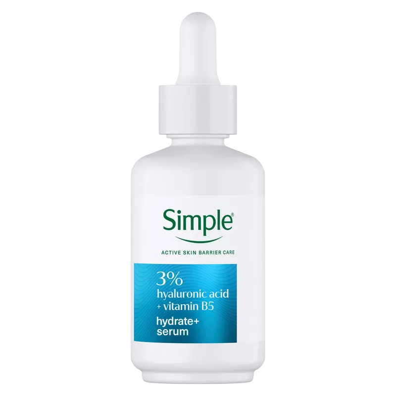 Сироватка для обличчя Simple Booster Serum 3% Hyaluronic Acid + Vitamin B5, 30 мл