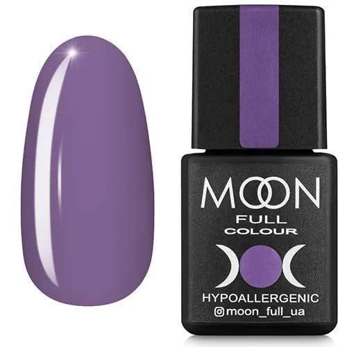 Гель-лак Moon Full Сolor Hypoallergenic Gel Рolish 8 мл №159 Пастельний фіолетовий