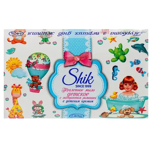 Туалетне мило Дитяче Shik з екстрактом ромашки, 140 г (722903)