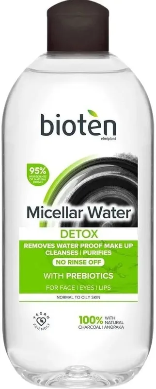 Міцелярна вода Bioten Detox для нормальної та жирної шкіри 400 мл