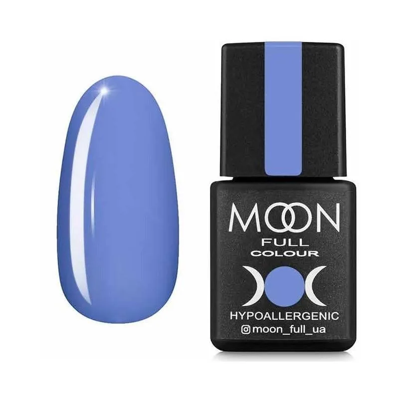 Гель-лак Moon Full color Gel polish 8 мл №631 Лавандова емаль