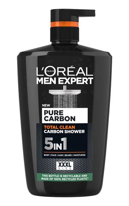 Гель для душу L'Oreal Paris Men Expert 5in1 Total Clean 1 л