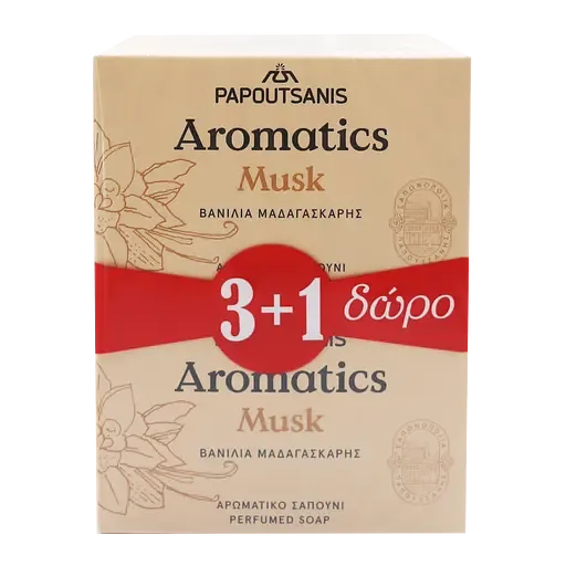 Тверде мило Aromatics Білий Мускус