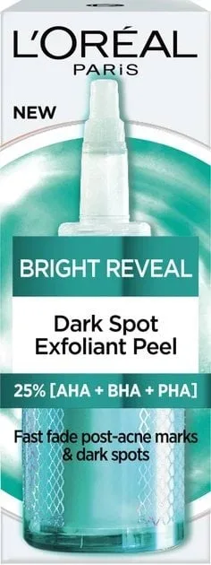 Засіб для пілінгу шкіри обличчя L`Oreal Paris Bright Reveal проти пігментних плям 25 мл