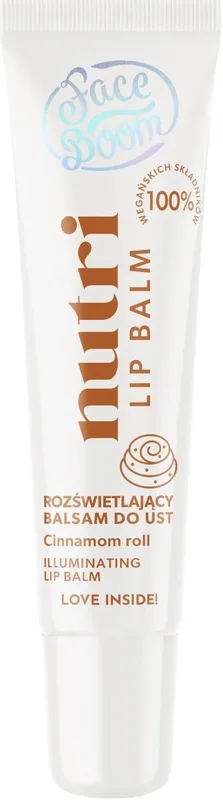 Бальзам для губ освітлюючий Face Boom Cinnamon Roll Nutri 10 г