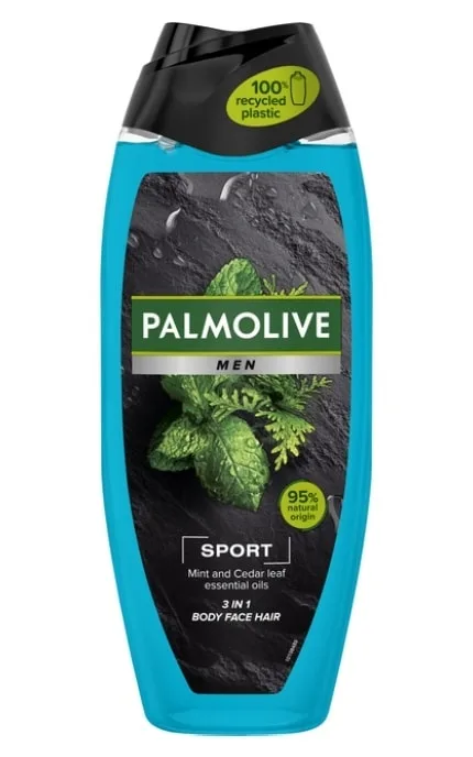 Гель для душу Palmolive Men Sport Ефірні олії м'яти та листя кедра 500 мл