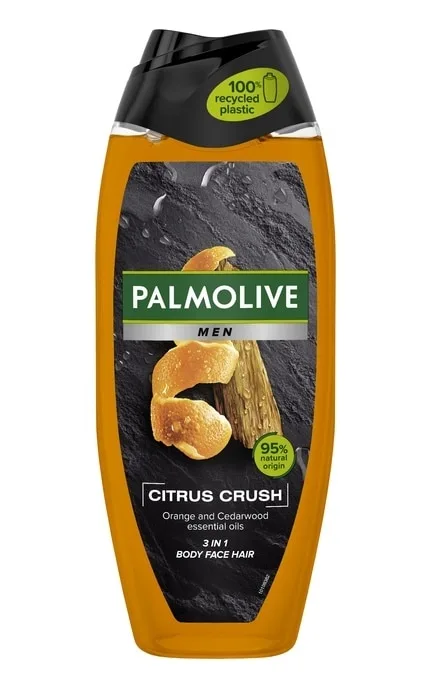 Гель для душу Palmolive Men Цитрусовий заряд Ефірні олії апельсина та кедра 500 мл