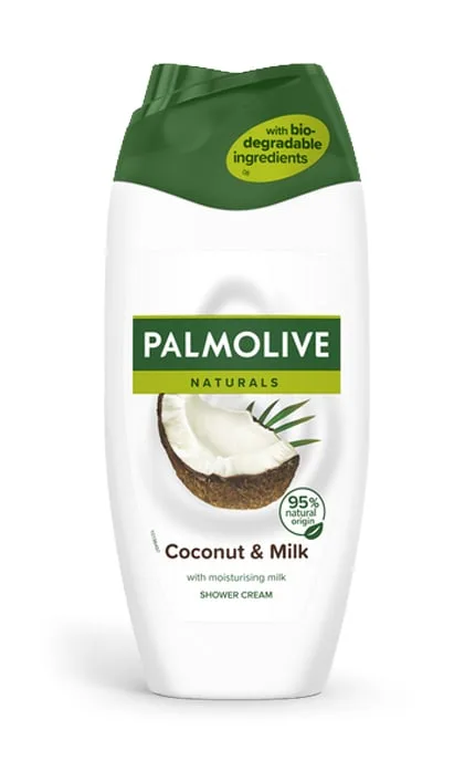 Гель для душу Palmolive Naturals Coconut & Milk Shower Cream Кокос та молочко 250 мл