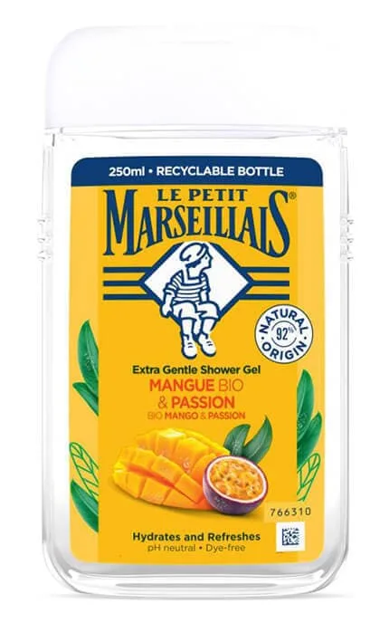 Гель для душу Le Petit Marseillais® БІО Манго та Маракуйя 250 мл