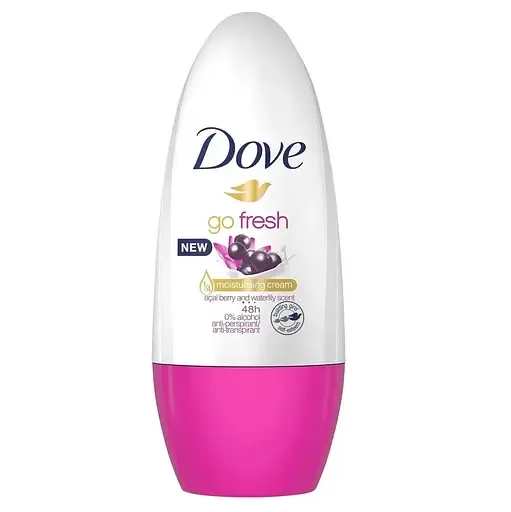 Антиперспірант роликовий Dove Ягоди Асаї Водяна Лілія, 50 мл