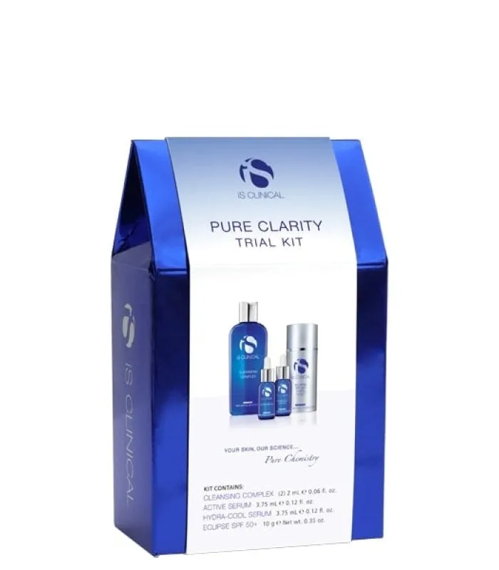 IS Clinical Pure Clarity Trial Kit - Набір мініатюр для очищення шкіри анти-акне