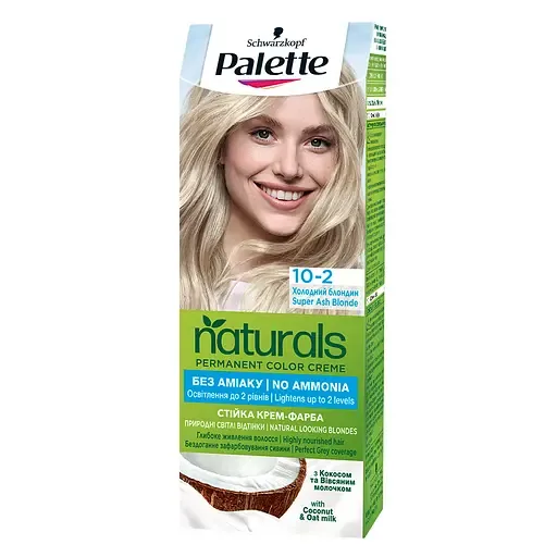 Стійка крем-фарба для волосся Palette Naturals