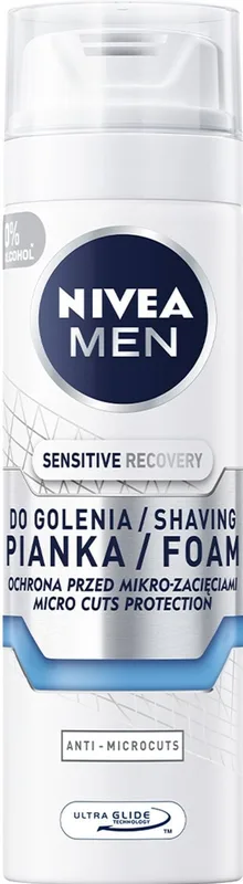 NIVEA MEN SENSITIVE ПІНА ДЛЯ ГОЛІННЯ 200МЛ