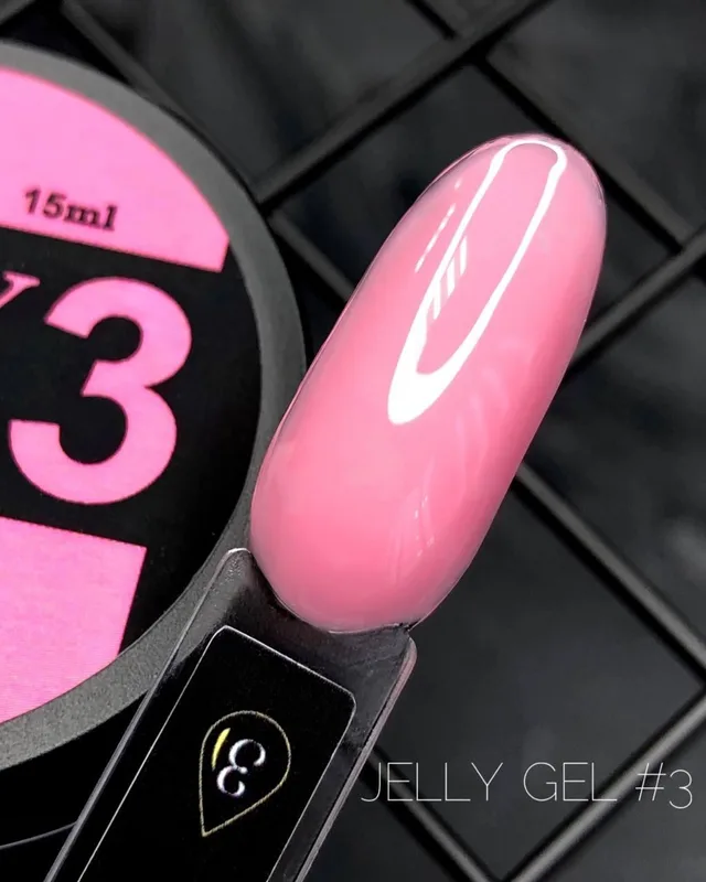 Гель для нарощування Crooz Jelly Gel 15 мл №3 Рожевий