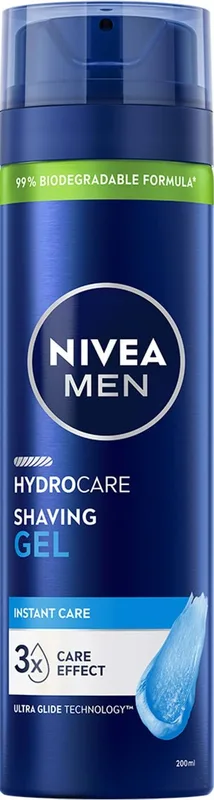 Гель для гоління NIVEA MEN гідродогляд 200 мл