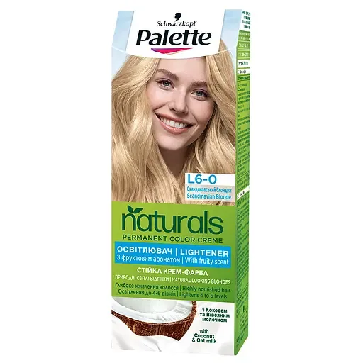 Стійка крем-фарба для волосся Palette Naturals