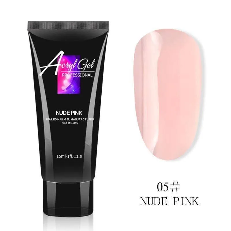 Полігель Acryl Gel Professional 15 мл Nude Pink №05