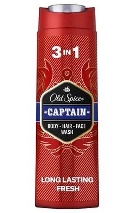 Гель для душу чоловічий Old Spice Captain 400 мл