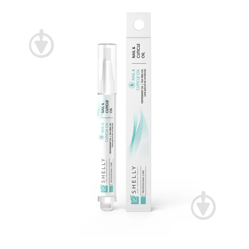 Олія Shelly Nail & Cuticle Oil для нігтів і кутикули з марокканською м'ятою та олією чайного дерева