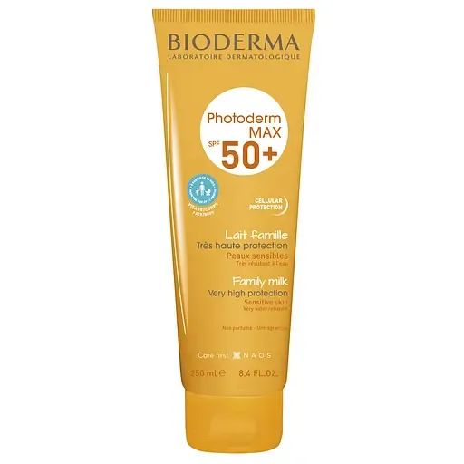 Молочко для обличчя та тіла Bioderma Photoderm Мax сімейне SPF 50+, 250 мл (28560I)
