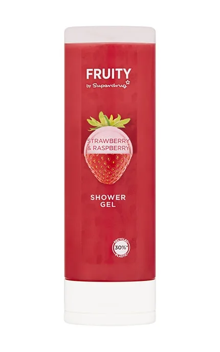 Гель для душу Superdrug Fruity Strawberry and Raspberry 250 мл