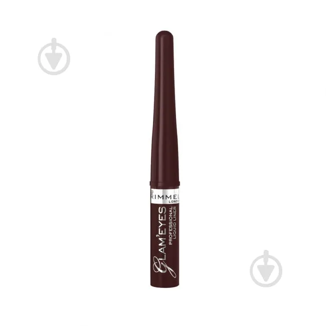 Підводка для очей Rimmel London Glam’Eyes Professional Liquid Liner Brown Velvet 3,5 мл