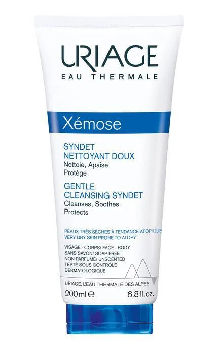 Гель для обличчя м'який Uriage Xemose Cleansing Syndet Очисний 200 мл