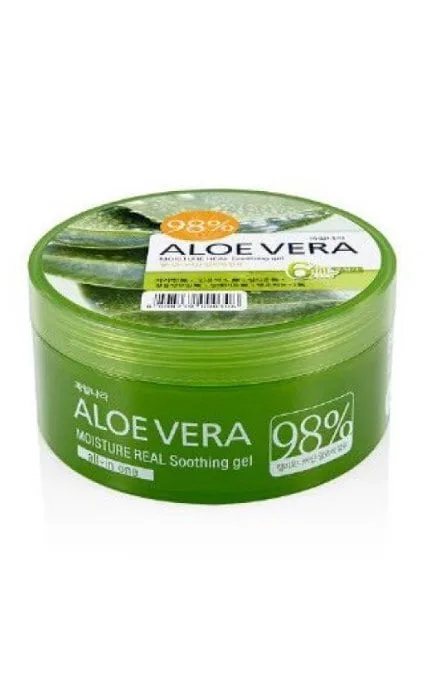 Гель для обличя та тіла Welcos Aloe Vera Moisture Real Soothing Gel Зволожуючий 300 мл