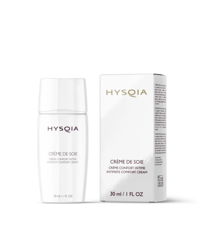 Hysqia Creme de Soie - Очищуючий і загоюючий крем для інтимної зони "Крем-шовк"