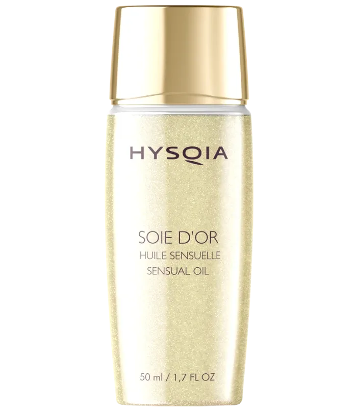 Hysqia Soie D'or - Парфумована олія з золотими пігментами "Золотий шовк"