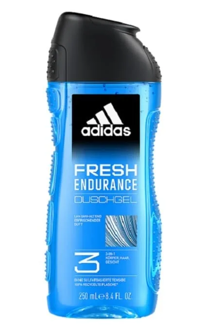 Гель для душу, шампунь та засіб для вмивання Adidas Climacool 3 в 1 для чоловіків 250 мл