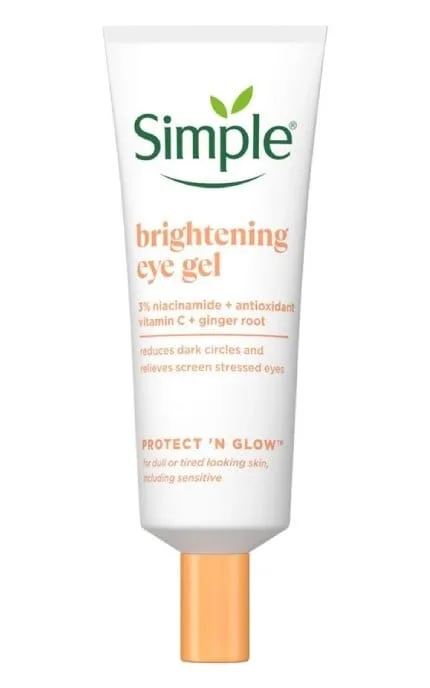 Гель для шкіри навколо очей освітлюючий Simple Protect N Glow 25 мл