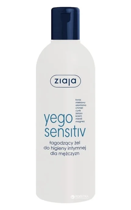 Гель для інтимної гігієни Ziaja Men Yego Sensitiv 300 мл