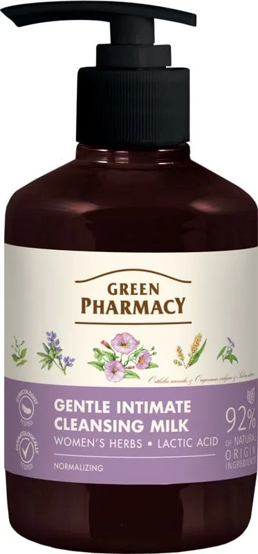 Молочко для інтимної гігієни Green Pharmacy Жіночі трави 370 мл