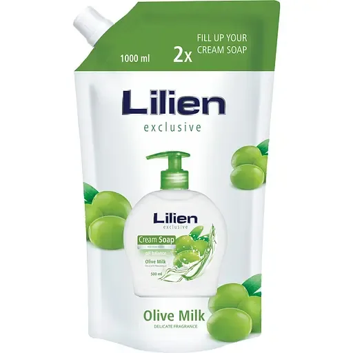 Крем мило Lilien Оливкове молочко, 1 л (896933)