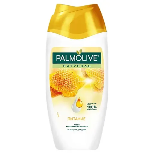 Гель для душу Palmolive 2в1 Мед та молоко, 250 мл (20571)