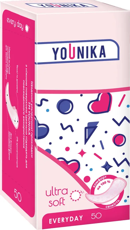 Прокладки щоденні YOUNIKA Ultra Soft