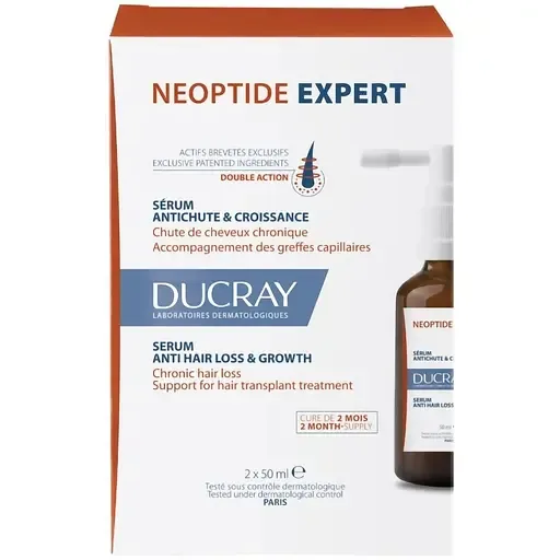 Лосьйон від випадіння волосся Ducray Neoptide Expert, 100 мл (2 шт. по 50 мл) (240656)