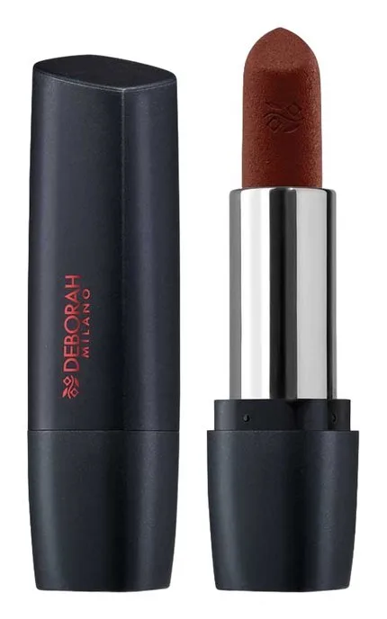 Губна помада Deborah Milano Red Mat з матовим фінішем 02 Dark Brown 4.4 г