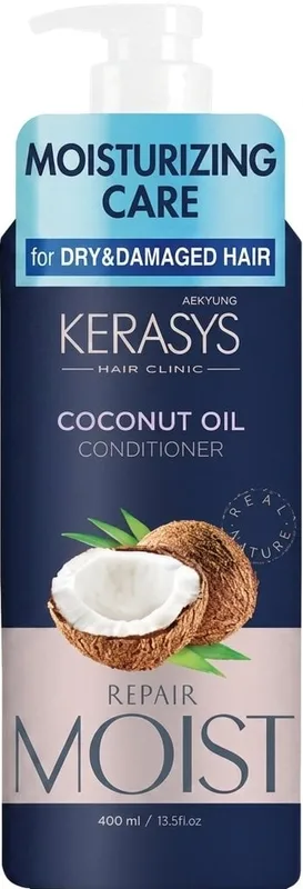 Кондиціонер для волосся KeraSys Real Natural Moisturizing Coconut Oil 400 мл